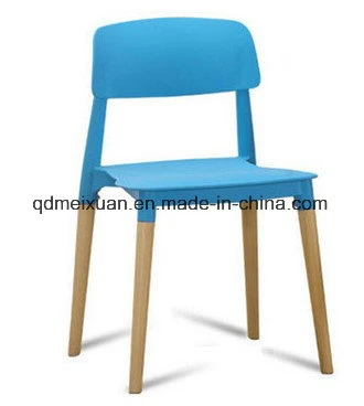 Creative Fashion Office Computer Chair Chair of a Person with Real Wood Chair Plastic Chairs (M-X3401)