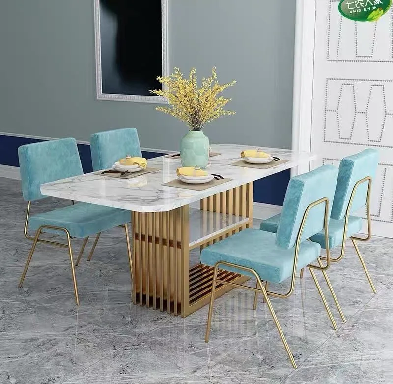 Home Furniture Room Restaurant Dinning Leather Velvet Modern Dining Chair
